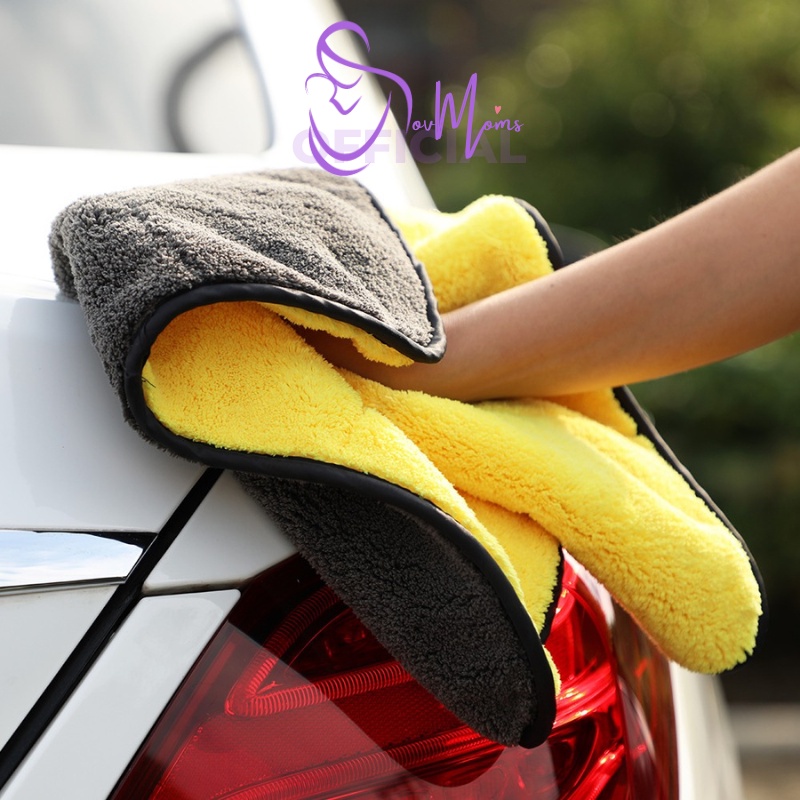 Handuk Mobil Alat Kebersihan Mobil Soft Towel Kain Lap Microfiber Daya Serap tinggi 30x30 cm