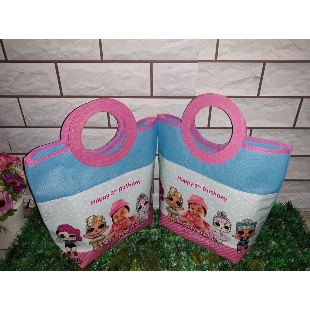 

TAS ULTAH GAGANG BULAT / TAS SOUVENIR ULANG TAHUN ANAK