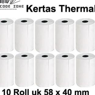 

12.12 sale Kertas Struk Thermal Paper / POS Mobile Printer - EDC VSC 58x40mm -13 