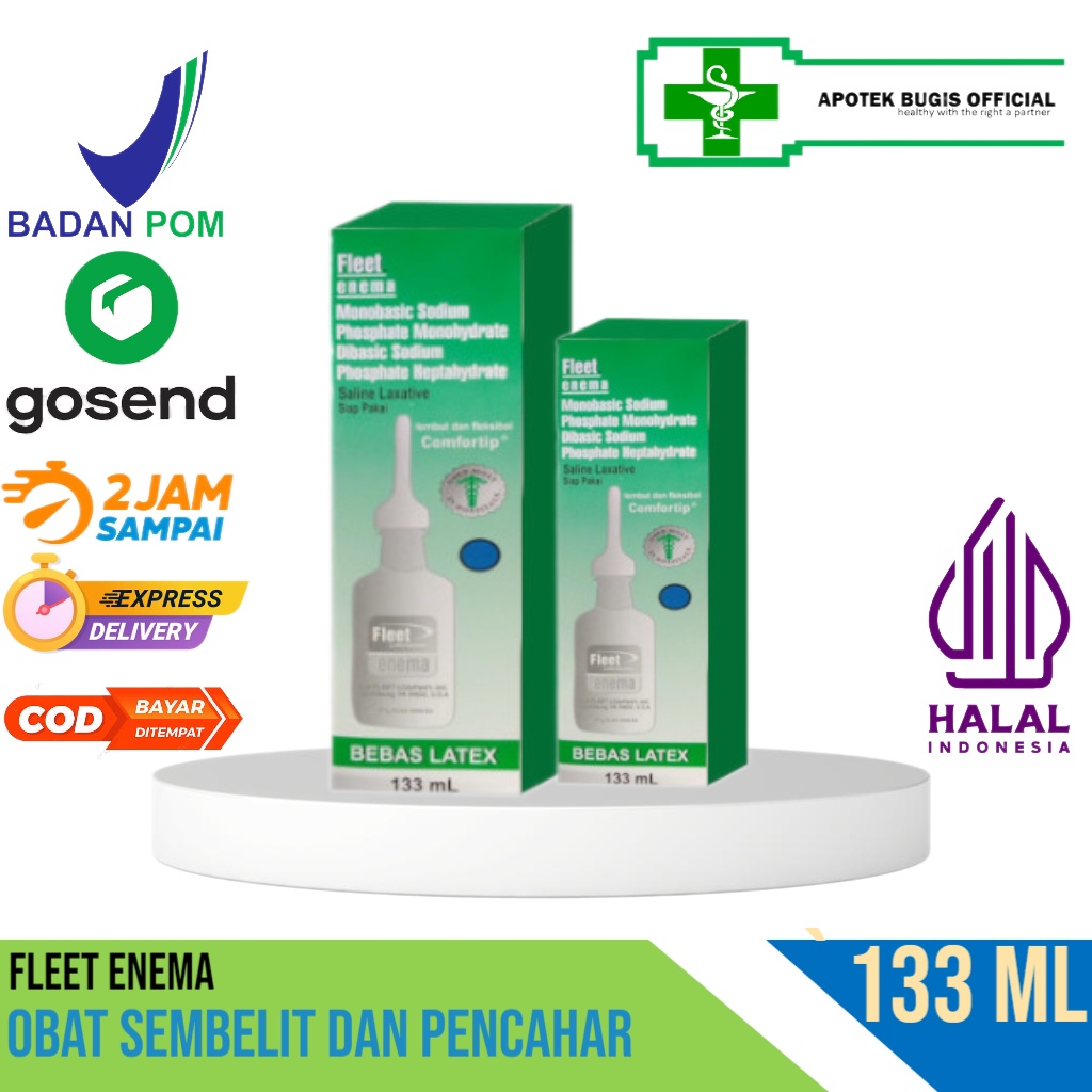 Fleed Enama - Obat sembelit dan Sebagai Pencahar Size 133 ML