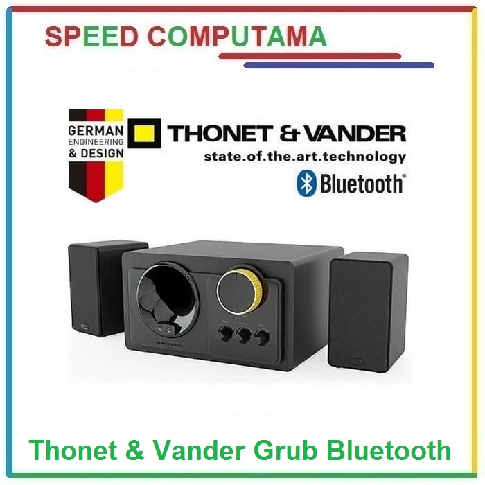 Jual & Vander Grub Bluetooth 48W RMS Multimedia Speaker Aktif