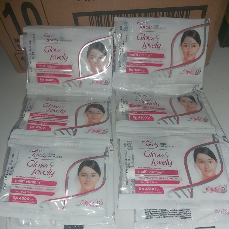 Fair&amp;lovely cream renceng 12sachet