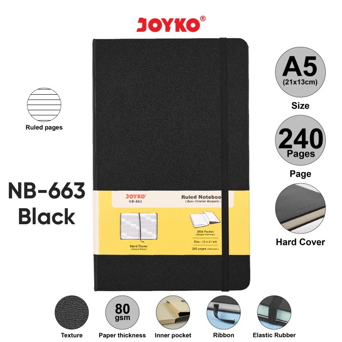 

#@#@#@#@] Notebook Buku Tulis Catatan Diary Agenda Joyko Hard Cover