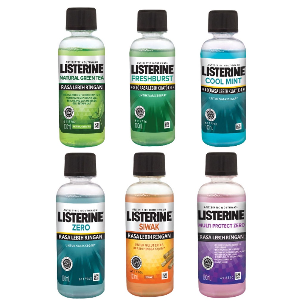 Listerine Antiseptic Mouthwash - Obat Kumur Antiseptic