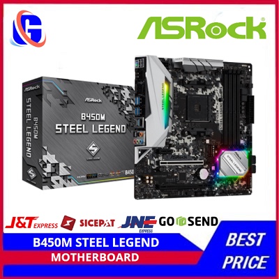 ASROCK B450M STEEL LEGEND (Socket AM4)