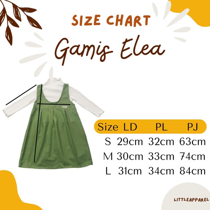 1-5t GAMIS ELEA GAMIS ANAK GAMIS MY BEE