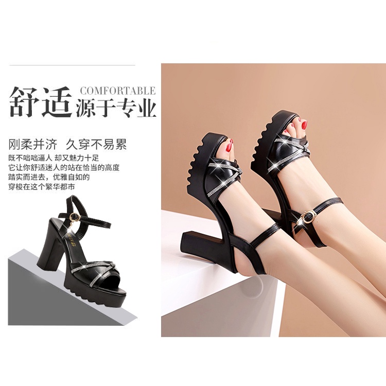 aid 0165 sandal heel wanita import fashion sepatu hak tinggi wanita terkiniian cantik dan terlaris terpopular