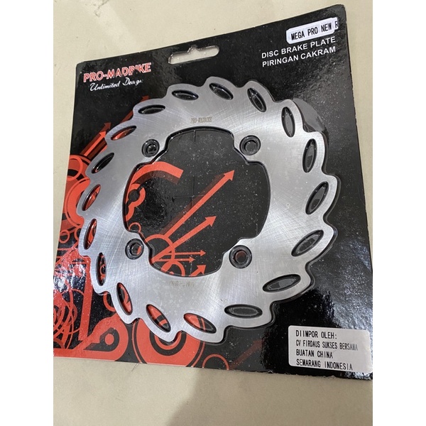 Piringan cakram belakang gerigi motor mega pro  new cb 150 r tiger old cb 150