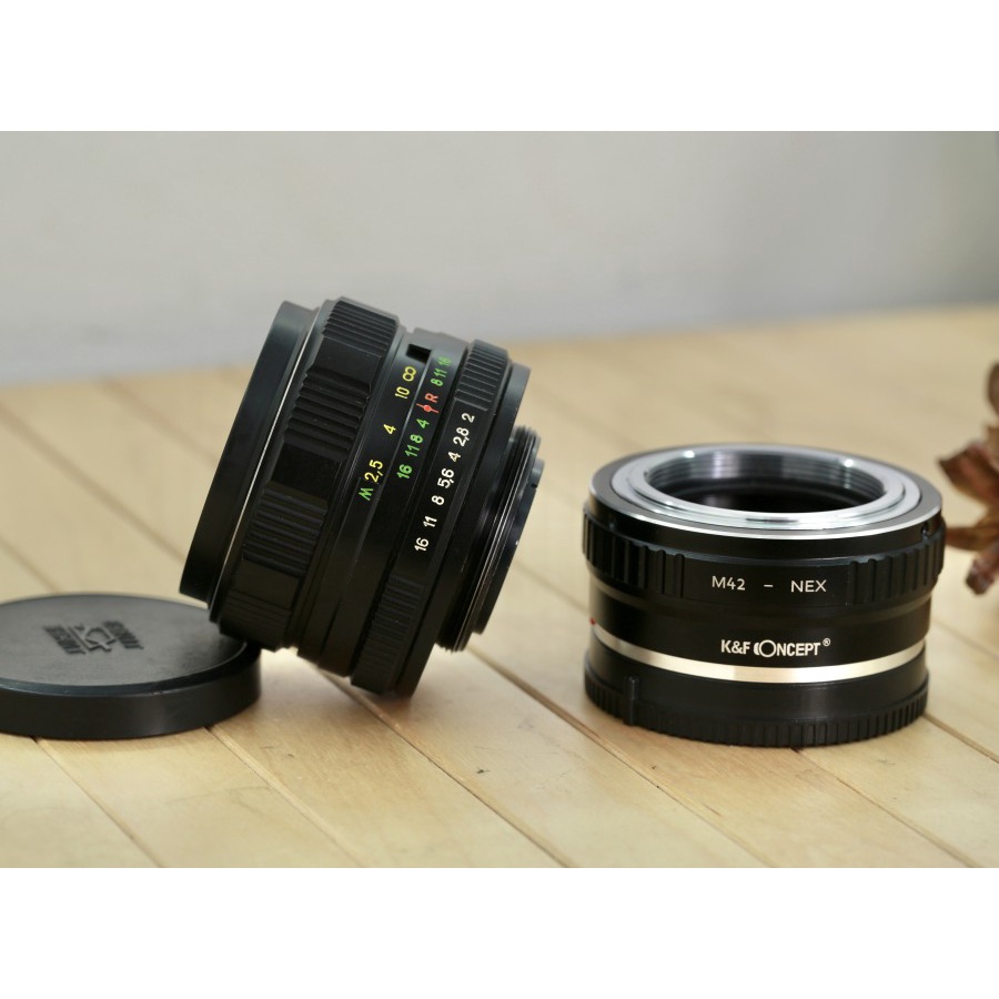 Lensa Vintage Helios 58mm f2