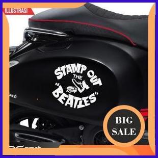 tools n parts STICKER STIKER CUTTING VESPA SCOOPY MOBIL DLL THE BEATLES STAMP OUT 2ZJN23