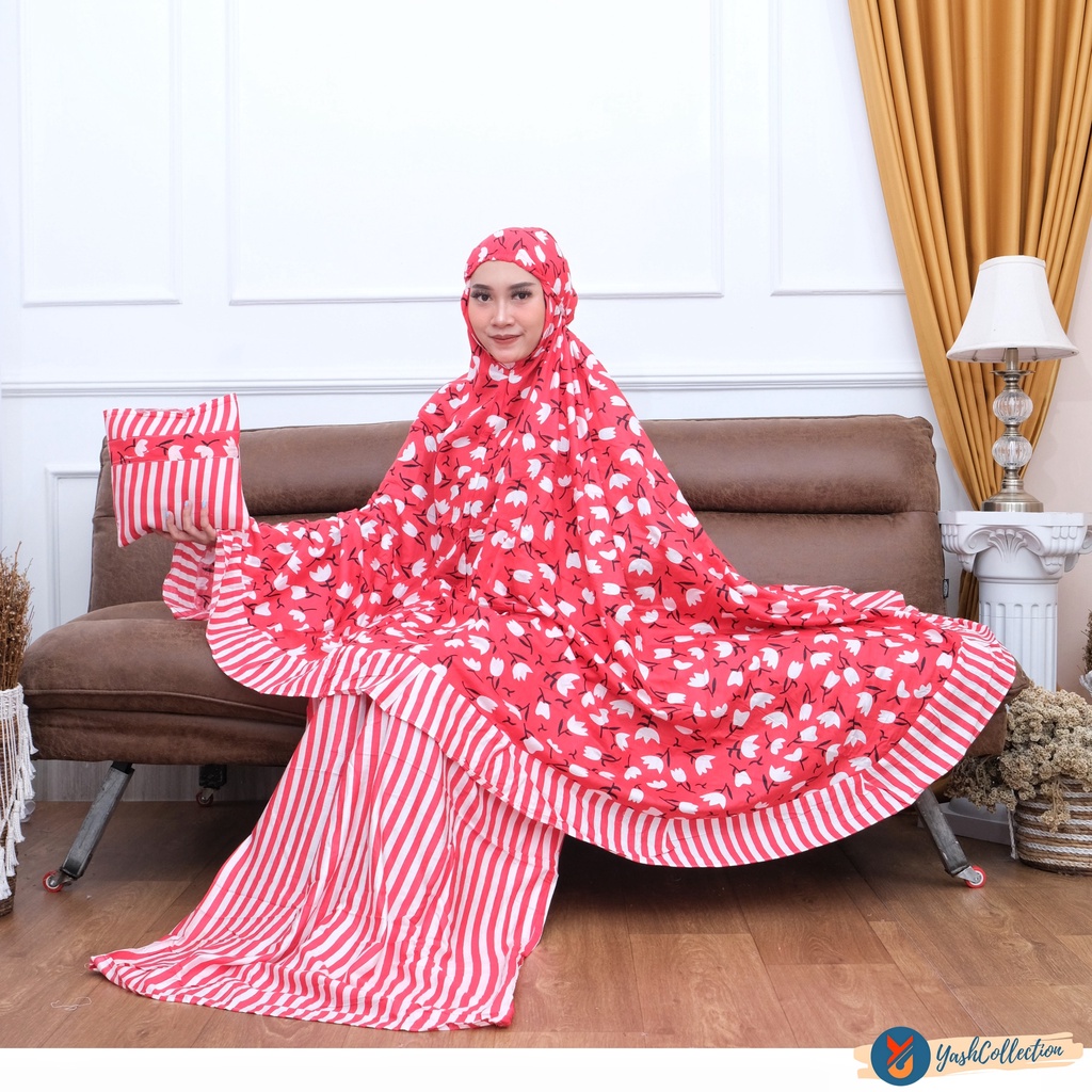 Mukena Dewasa Mukenah Dewasa Rayon Mukena Jumbo YashCollection