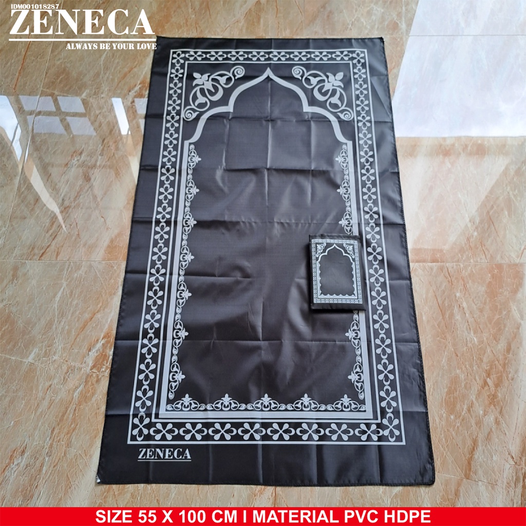 Sajadah Sholat Traveling Bahan Pvc Anti Air Ukuran 55 x 100 cm Promo Murah