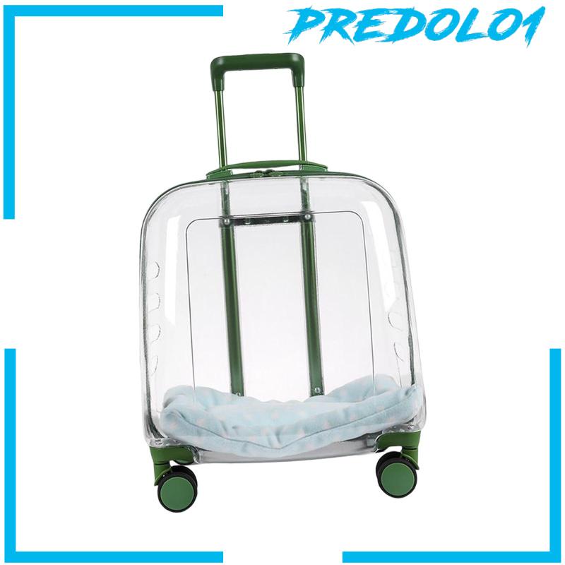 [Predolo1] Pet Trolley Case Multifungsi Ringan Perjalanan Pendek Anjing Gendong