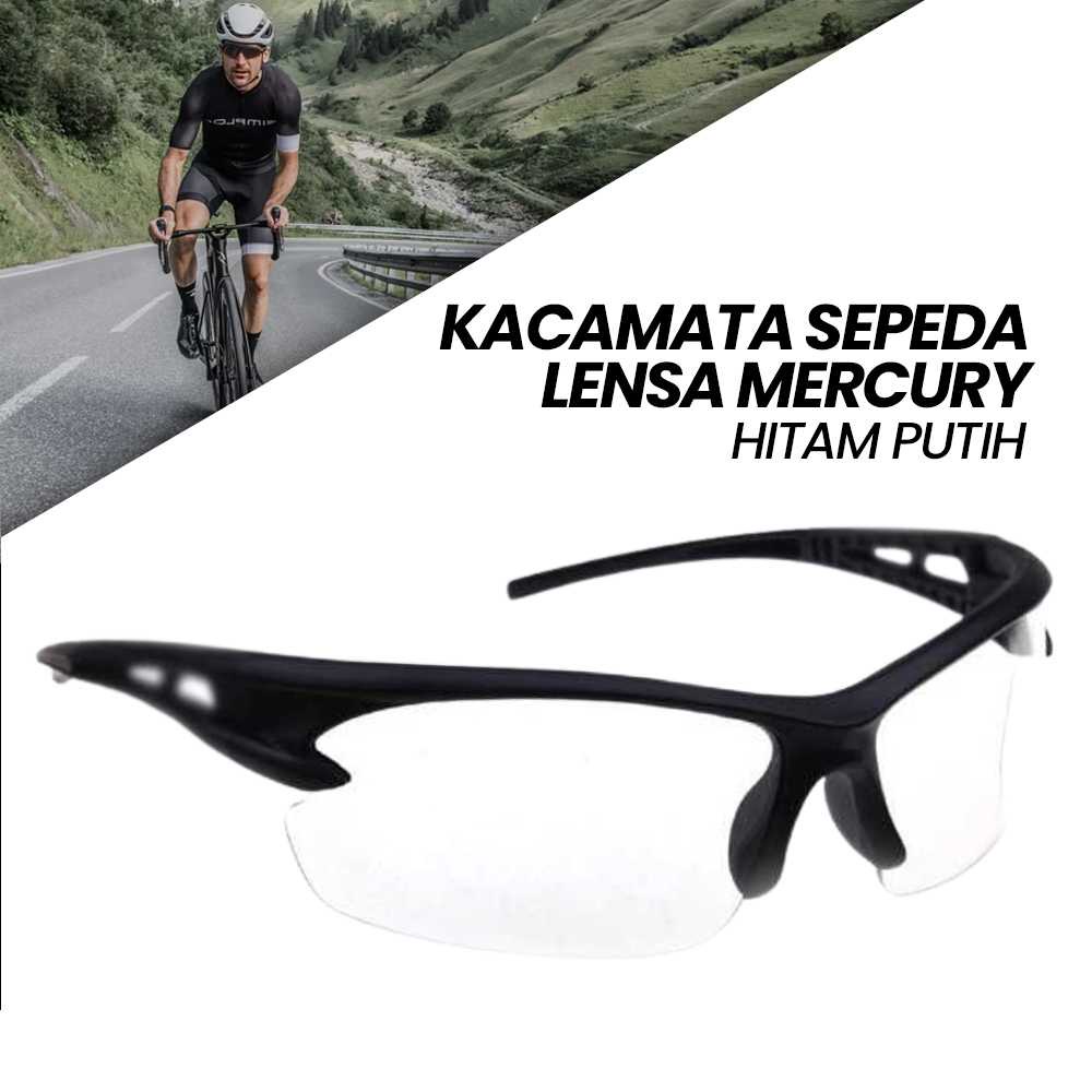 Kacamata Olahraga Sepeda Pria Wanita Lensa Mercury - 3015