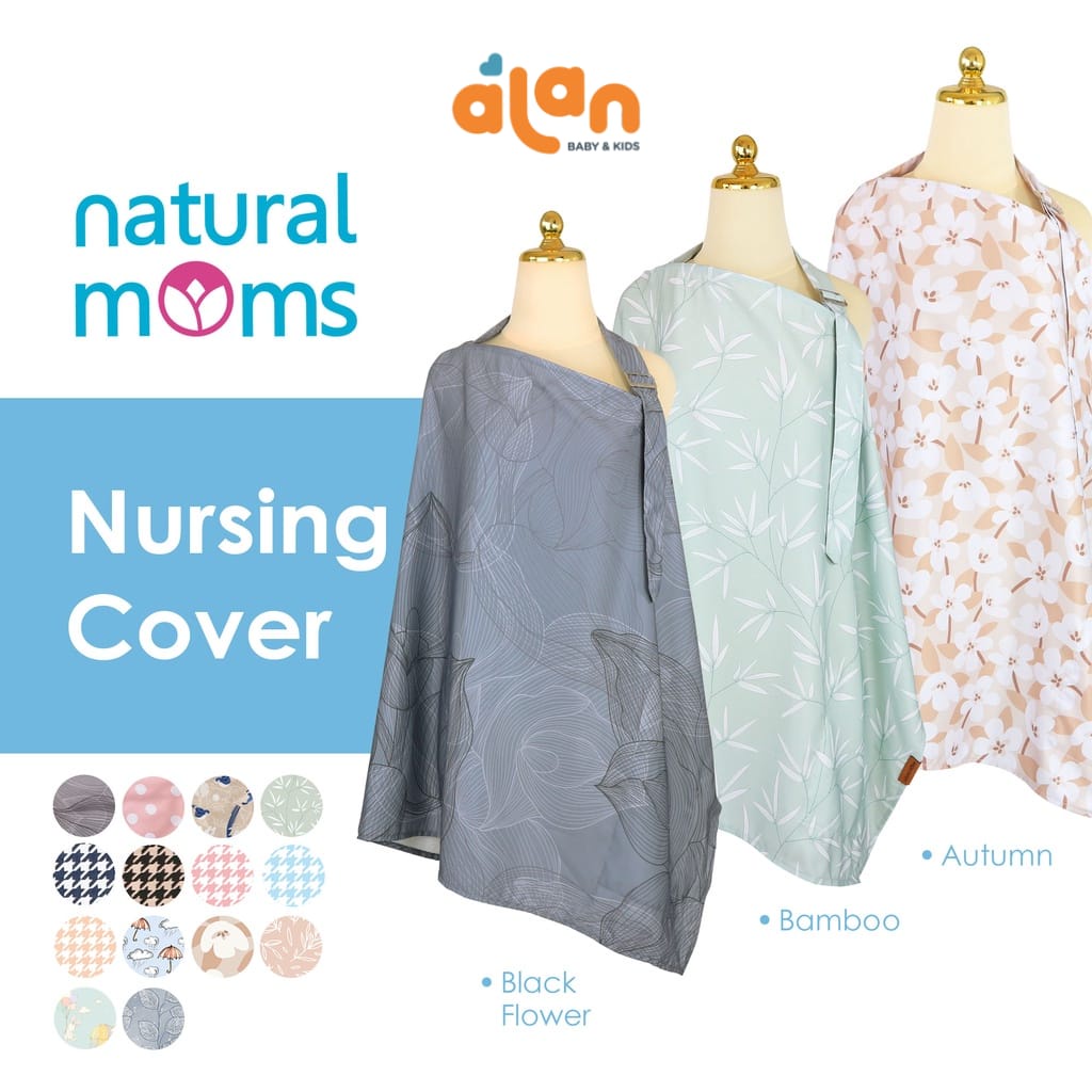 Natural Moms Nursing Cover - Apron Menyusui