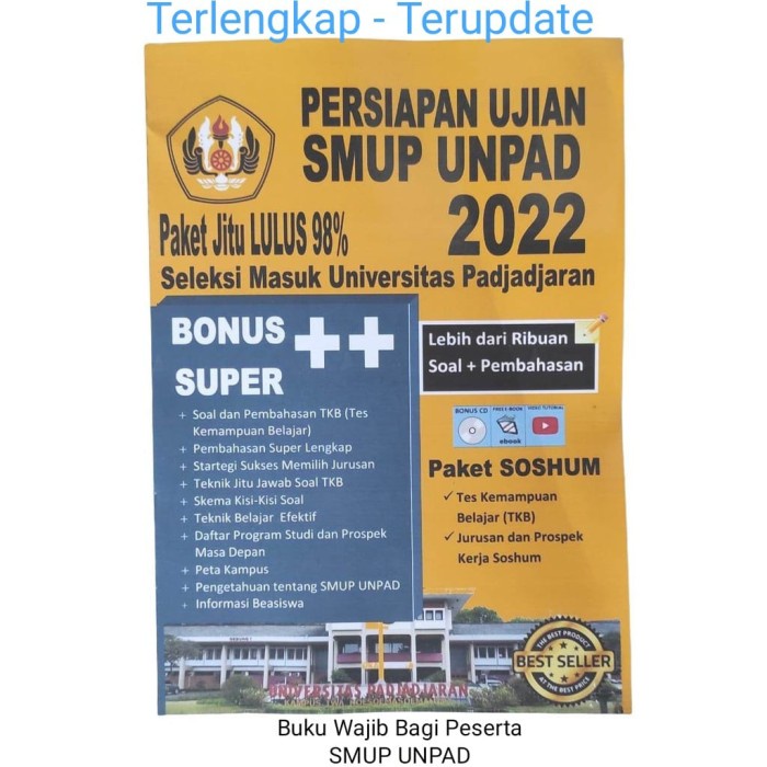 BUKU PERSIAPAN UJIAN MANDIRI SMUP UNPAD SOSHUM IPS 2022TERLENGKAP