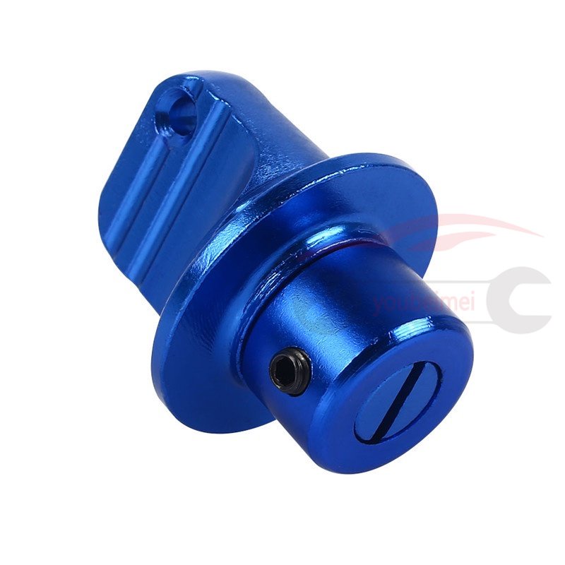 Gantungan Kunci Universal Motor Dimodifikasi Key Cover CNC Mata Kunci Segi Lima Hexagon Head Cover Kunci Hias Ring Aksesori Mobil