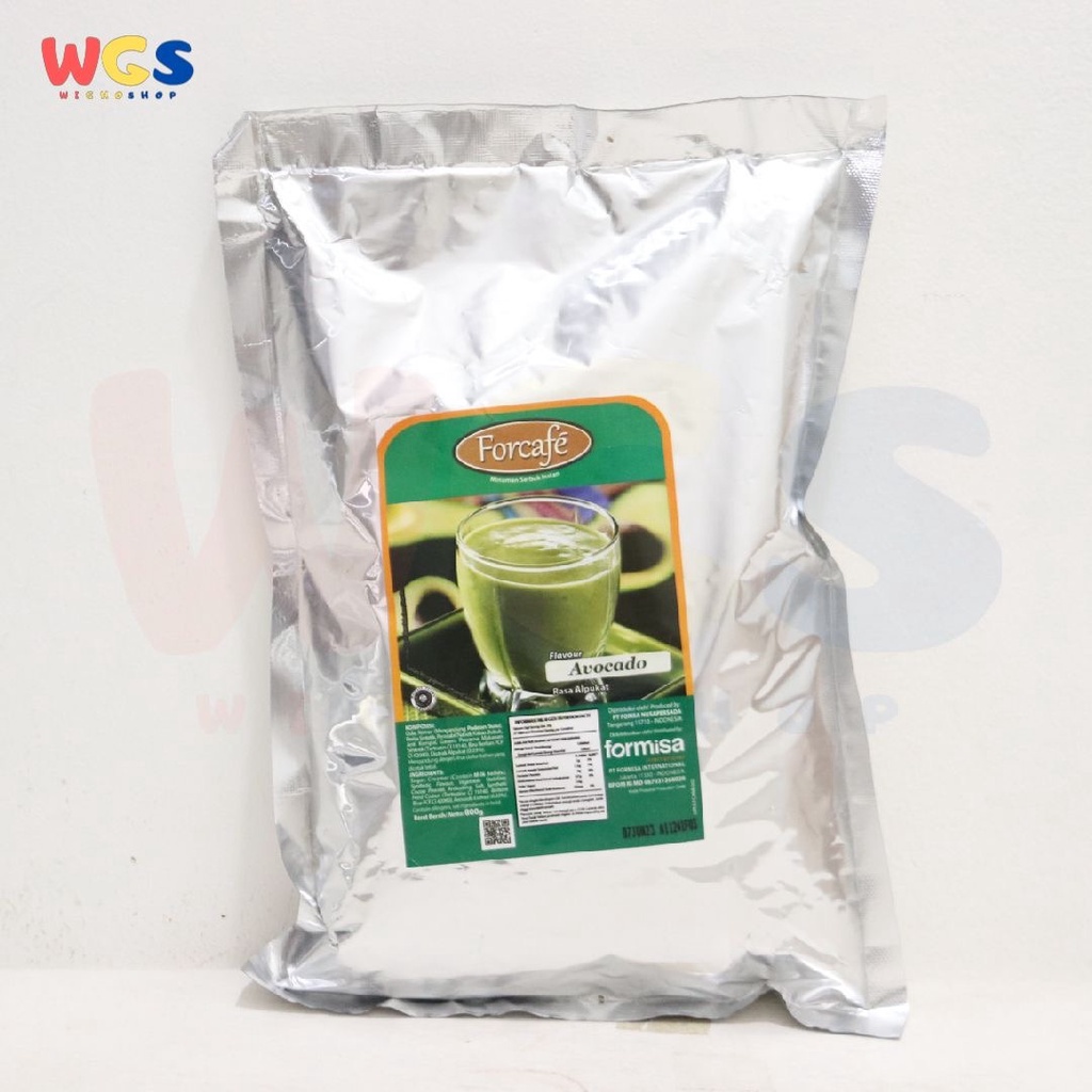 Forcafe Avocado Flavour Drink Powder Bubble Boba 800g