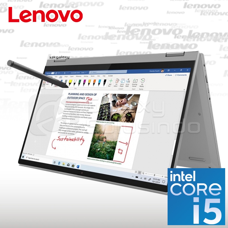 Lenovo Ideapad Flex 5 14ITL05-VLID - Core i5 1135G7 512GB SSD 16GB RAM - Grey Notebook