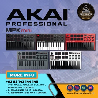 Image of thu nhỏ [Ready Stock] Akai MPK mini MK3 | MKIII USB Keyboard Midi Controller #0
