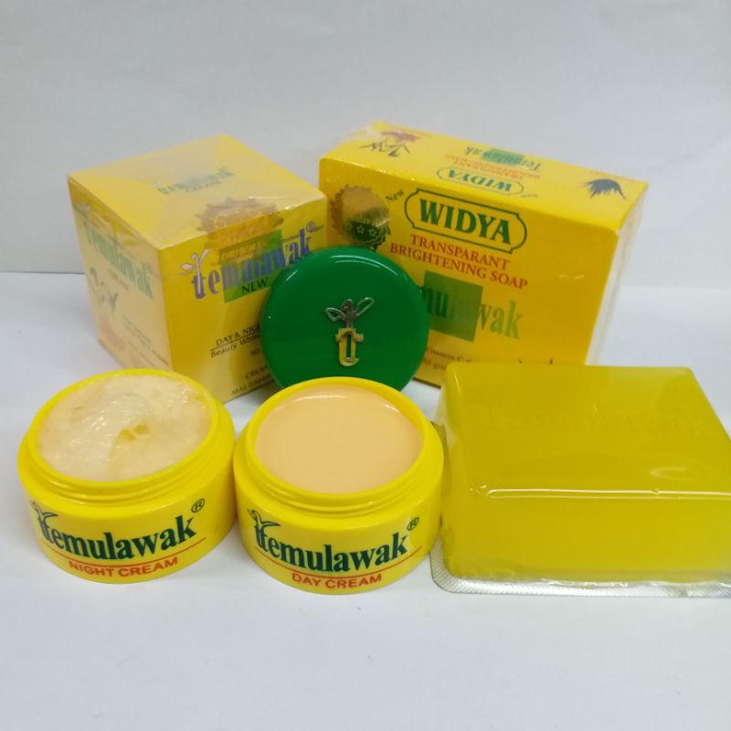 PAKET - Cream Temulawak Susun &amp; Sabun Big Temulawak Widya