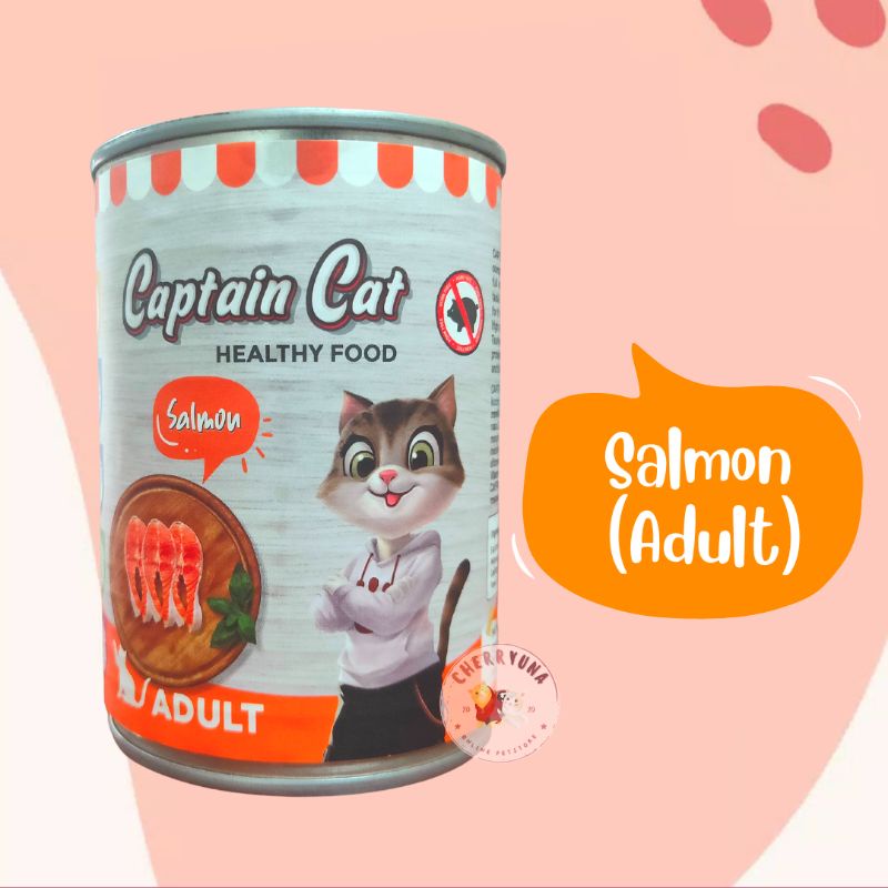 Captain Cat Wetfood 400GR Makanan Basah Untuk Kucing