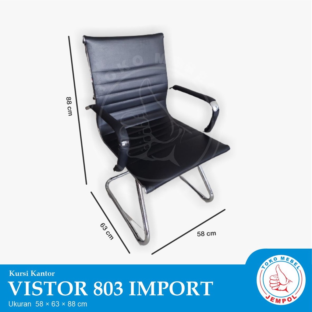 Kursi Hadap Vistor 803 IMPORT / Kursi Kantor / Kursi Kerja