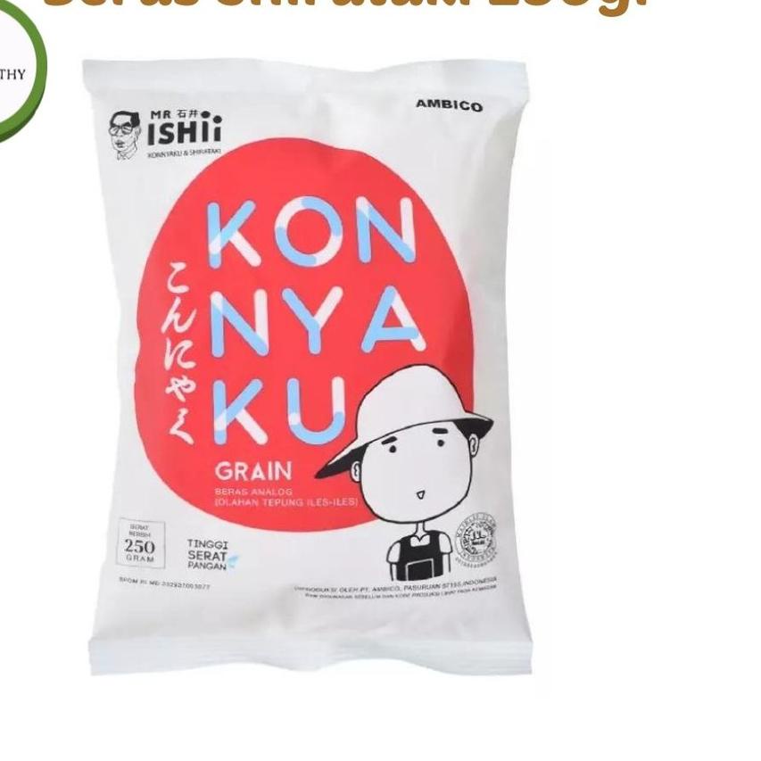 

COD [KP8] Beras Shirataki / Shirataki Rice 250gr Cocok Untuk Diet