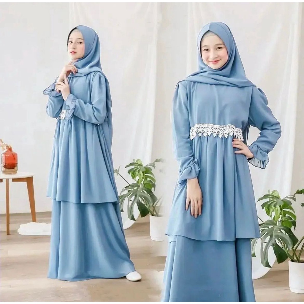 Baju Anak Perempuan Terbaru Kekinian Viral 2023 / Aryana Syari Kids AC - Anak Perempuan BISA [COD]