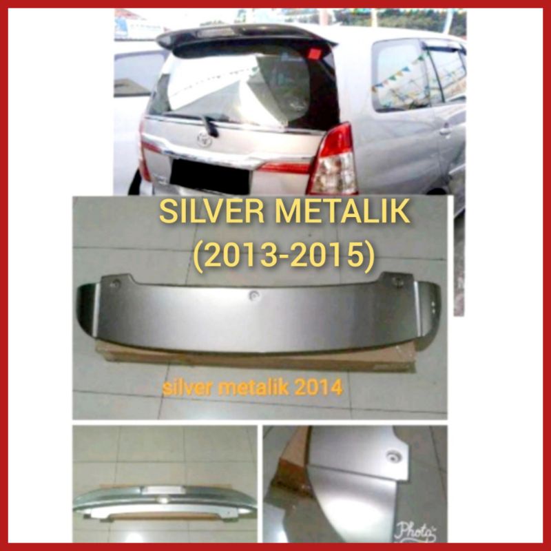 Spoiler Sayap Mobil Innova 2005-2015 + Lampu Rem
