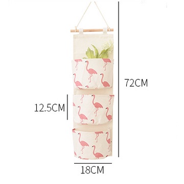 ⭐️𝐈𝐇𝐒 𝟐𝟒𝟗 𝐋𝐚𝐦𝐩𝐮𝐧𝐠⭐️Pouch Gantung 3 Sekat Pouch Storage Bag Hanging Organizer