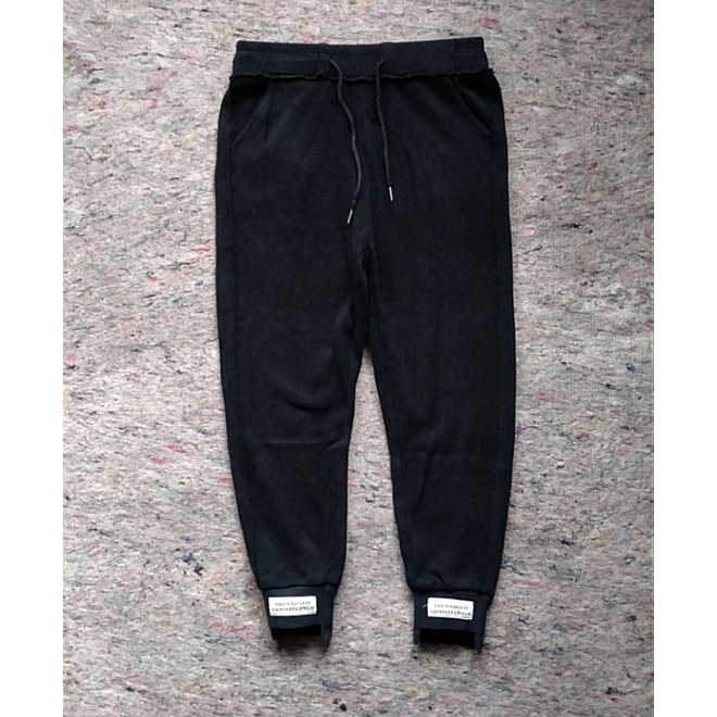 Celana jogger tebal second branded