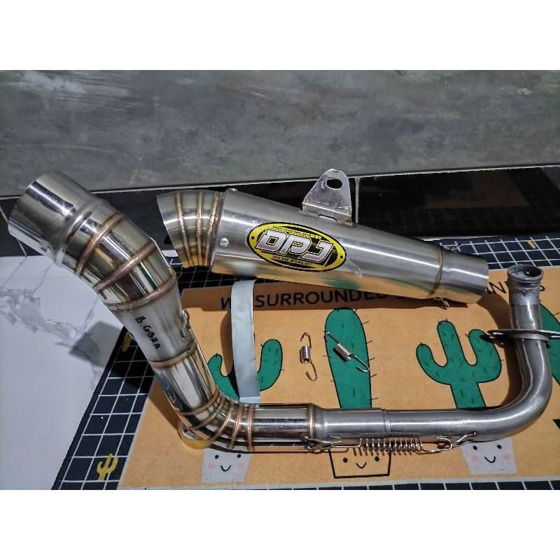 Knalpot DPJ leher COBRA DPJ SARTENG ENGKERR all beat, vario 125/150, genio, scoopy BEAT FI STREET KA