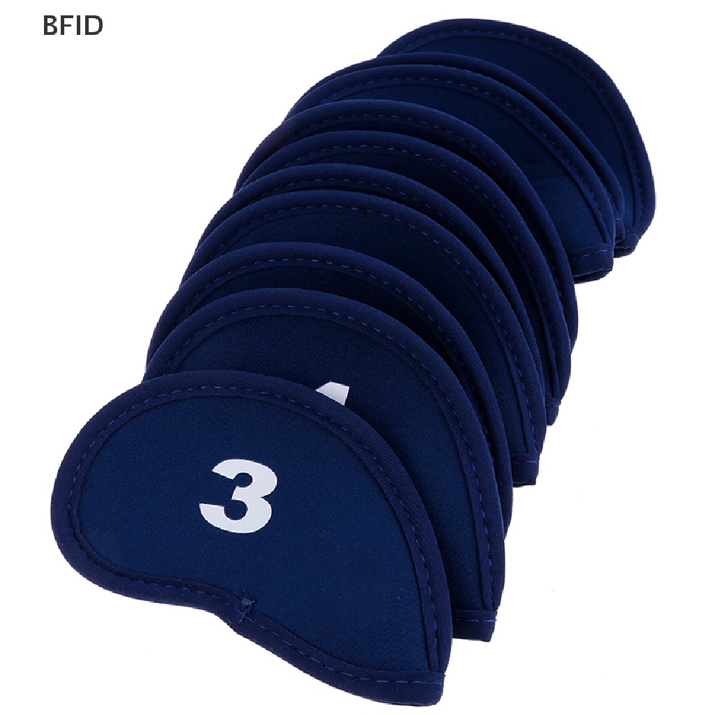 [BFID] 10 Pcs Neoprene Golf Club Putter Penutup Kepala Wedge Besi Pelindung Penutup Kepala Set  [ID] Baju Kaos Distro Pria Wanita Lengan Panjang [ID]