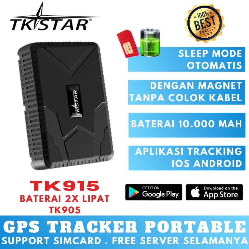 GPS TRACKER PORTABLE MOBIL MOTOR SAPI TKSTAR GPS MATIKAN MESIN CUT OLI ENGINE KELISTRIKAN JARAK JAUH