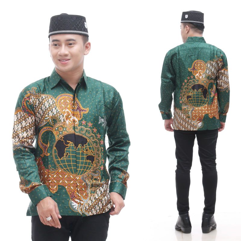 Kemeja Batik NU Lintang Songo Premium