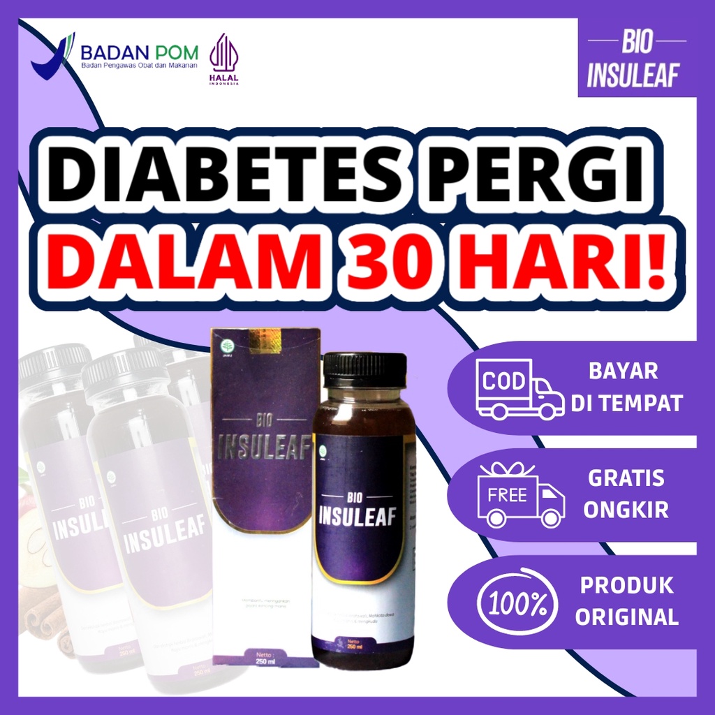 

Bio Insuleaf | Minuman Herbal Alami Bantu Mengatasi Diabetes Kencing Manis Menurunkan Kolesterol dan Gula Darah