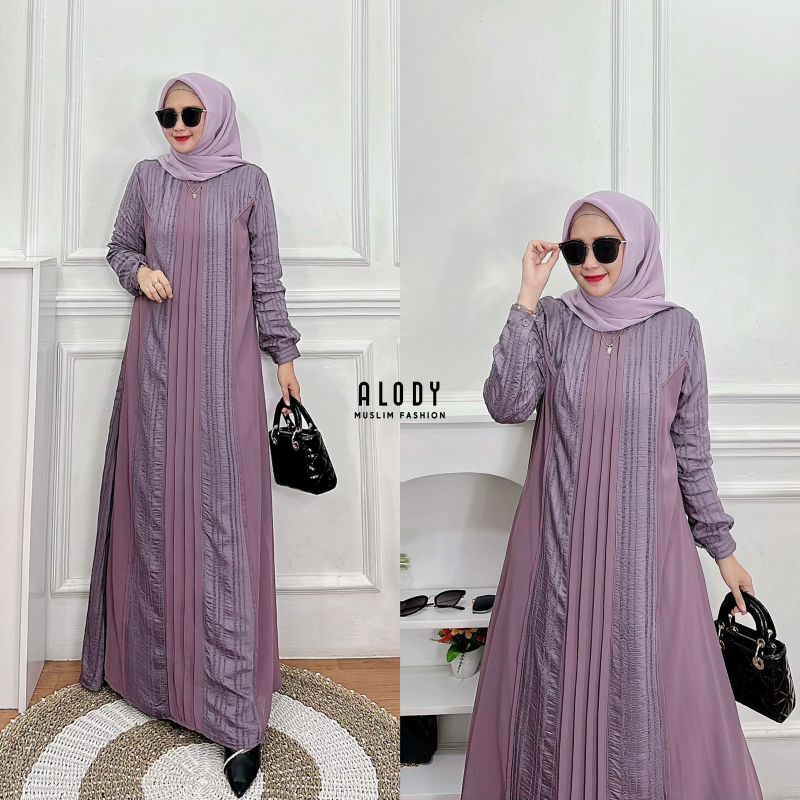 Fahira Dress by Alody Original ( Size Standar & Jumbo )