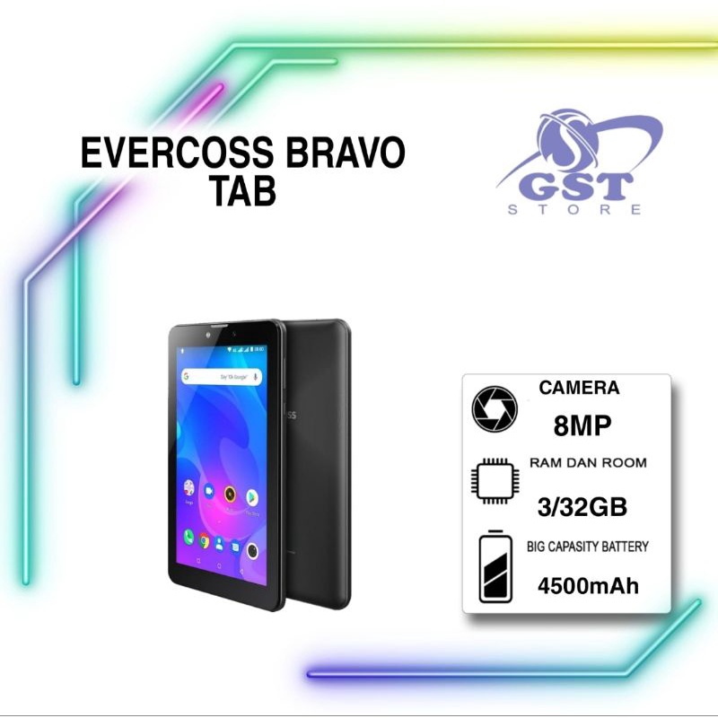 TAB TERMURAH EVERCOSS BRAVO U70c RAM 3gb