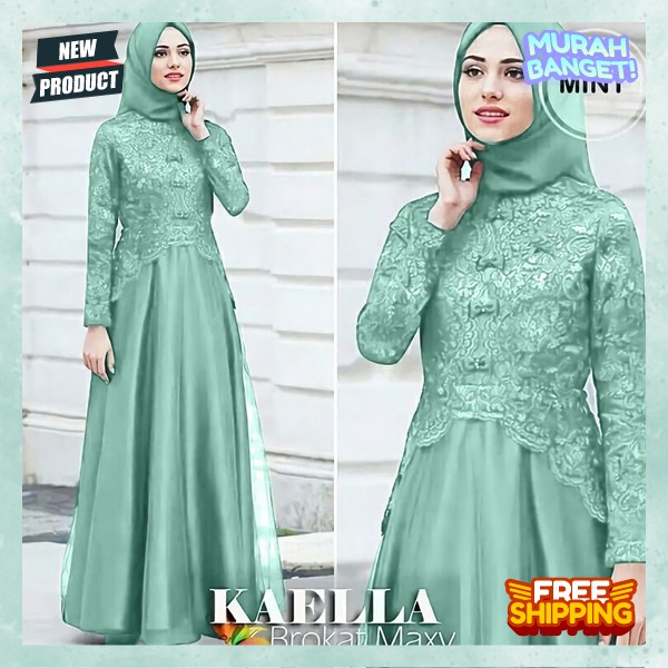 Buju Sari Ibu Ibu Deres Sarii Branded Drees Sari Wnta Baju Gamis 2023 Model Baru Gamis Kondangan Ibu