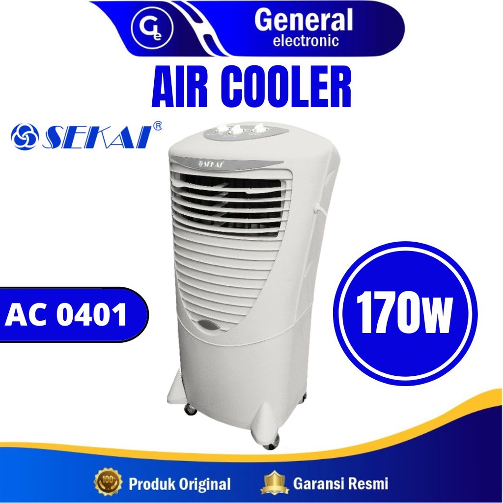 Air Cooler SEKAI / Pendingin Ruangan / Penyejuk Udara - AC Portable - AC 0401
