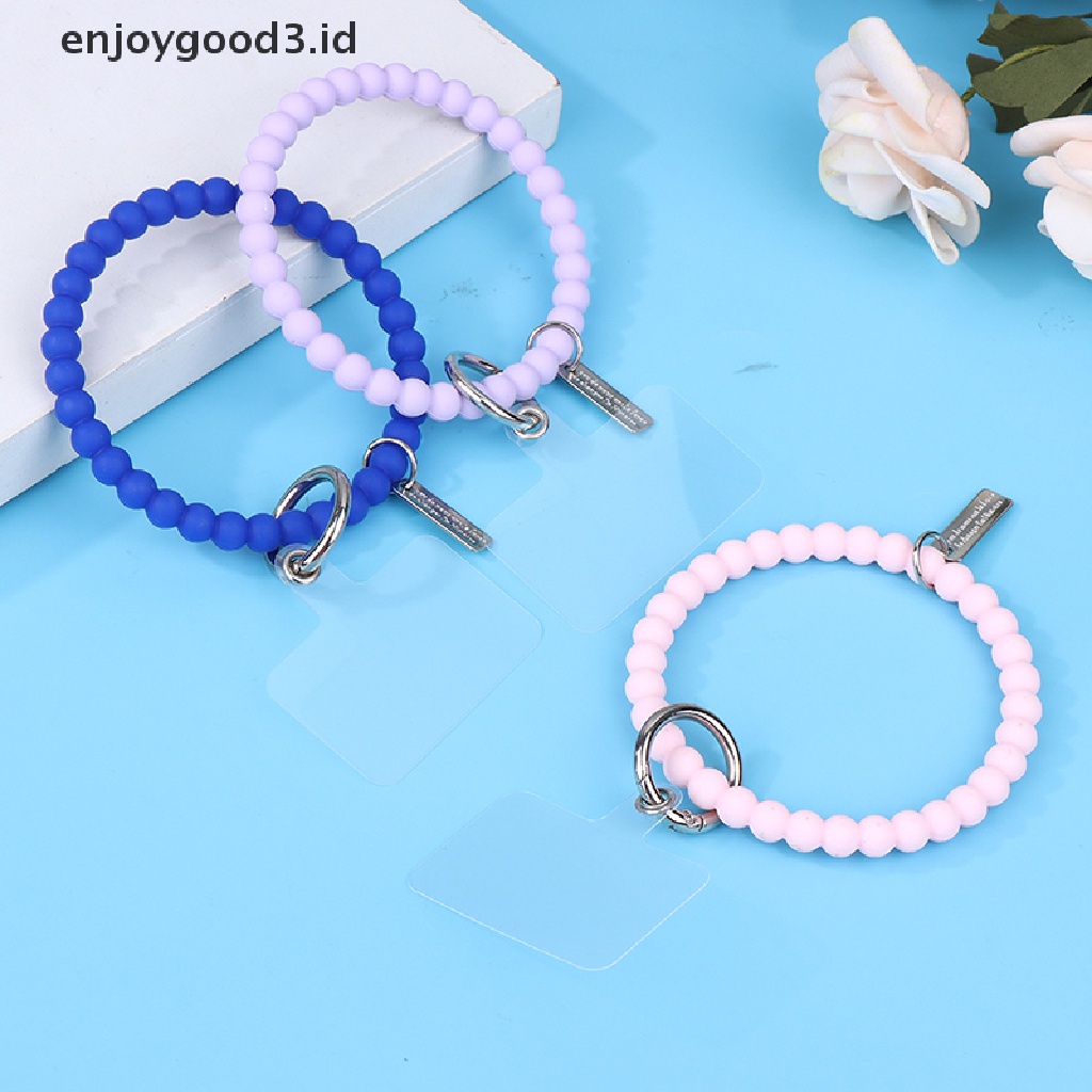 [Rready Stock] Cincin Gantung Universal Lanyard Silikon Lembut Gelang Anti Hilang Untuk Ponsel (ID)