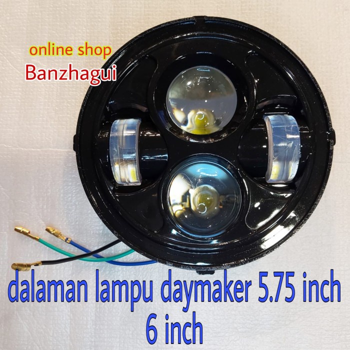 Lampu Depan Reflektor Projektor Led Daymaker 5.75 Inch 6 Inch