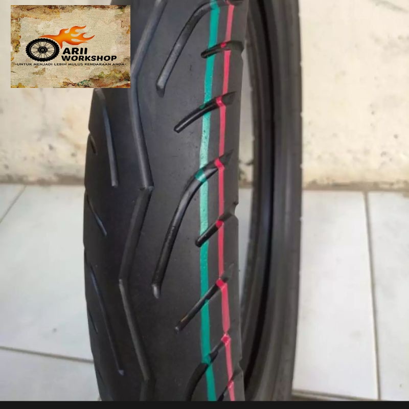 BAN BELAKANG MIO/BAN BELAKANG MOTOR MIO RONDOM 80/90/14 ,MIO SPORTY,MIO J,MIO M3 BAN TUBELEES