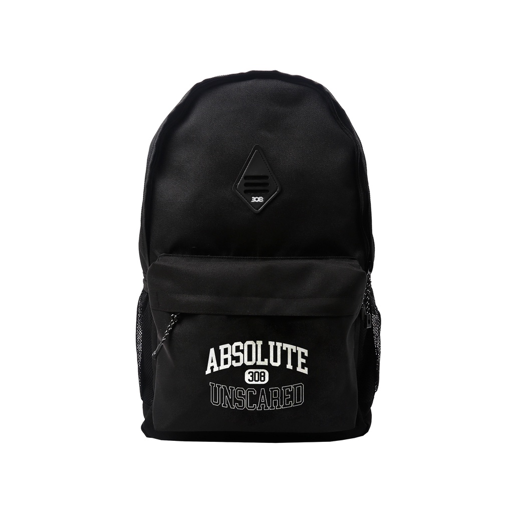308 Absltunscrd - BACKPACK / TAS RANSEL BAG LAPTOP ABSOLUTE 308 COLLEGE - Black