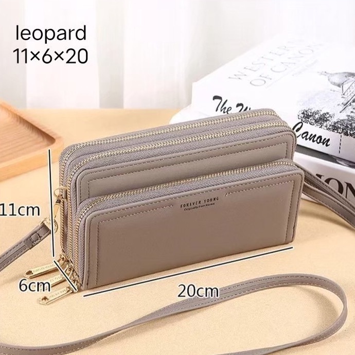 SPESIAL PROMO 7.7 - DOMPET WANITA REMAJA ORIGINAL FOREVER YOUNG IMPORT DOMPET HP PANJANG LIPAT - KB200