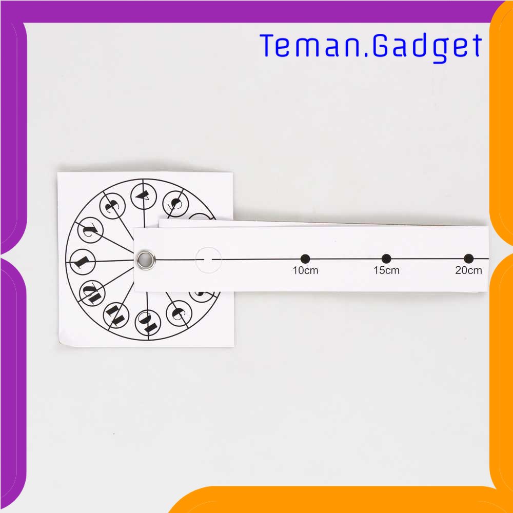 TG-PJM Taffware Jam Dinding Besar DIY Giant Wall Clock 80-130cm - DIY-105