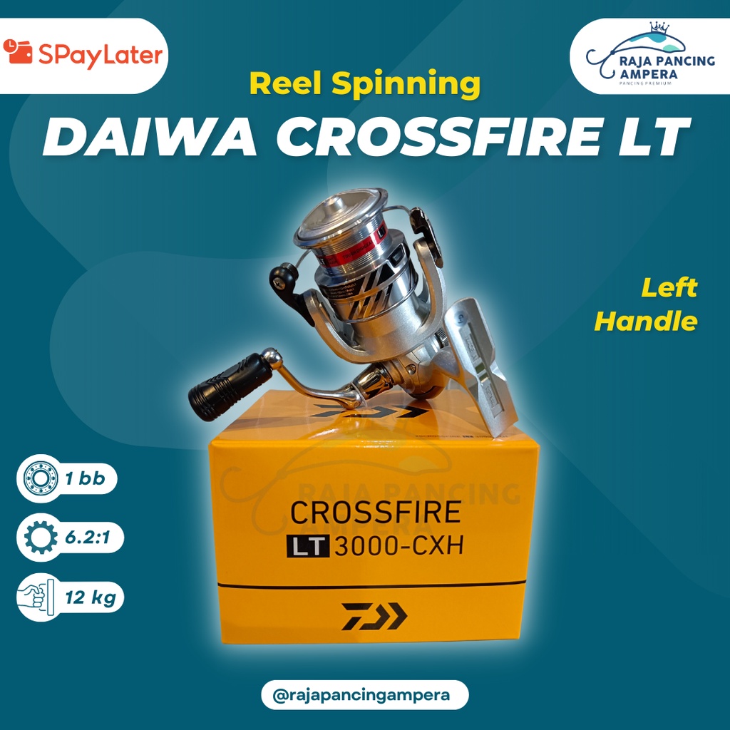 REEL SPINNING DAIWA CROSSFIRE LT (Bisa ShopeePaylater}