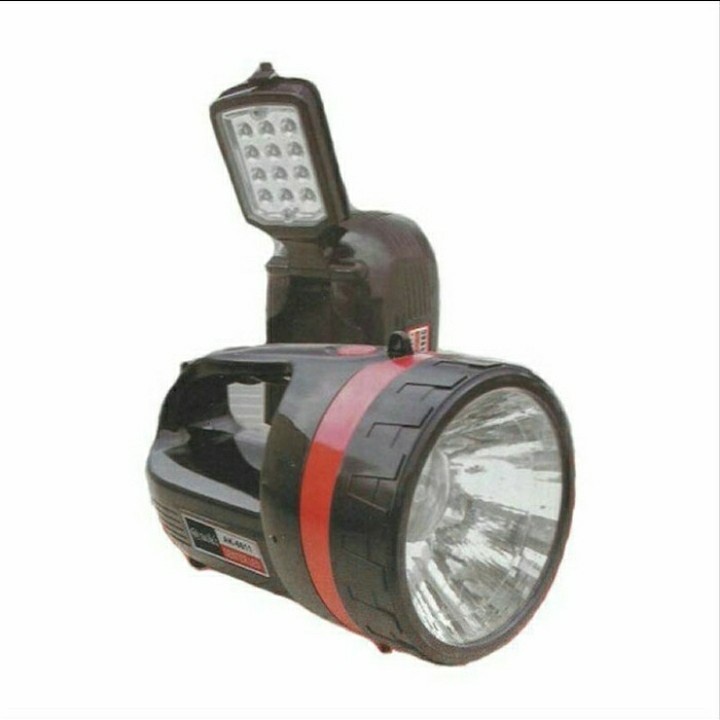 COD Senter led+lampu belajar aoki ak-6611 pro terangnya tahan 18 jam