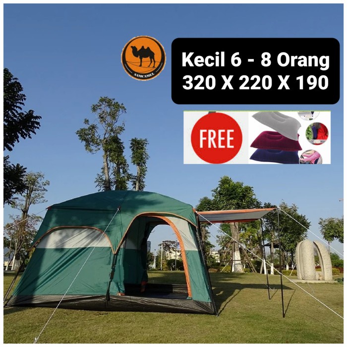 TENDA 6 - 8 ORANG DOUBLE LAYER 015